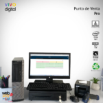 Punto de Venta PRO | COMPUTADOR | LECTOR CÓDIGOS DE BARRA | TÉRMICA 80MM | GAVETA DINERO |