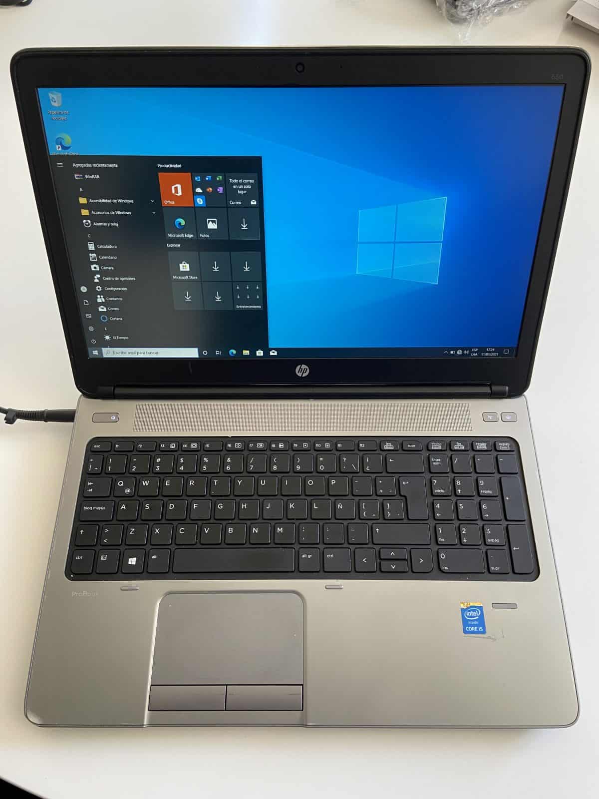 NOTEBOOK HP PROBOOK 650 G1 | Usado | Disco de Alta Velocidad 240GB | RAM 4GB | i5 4Ta Gen | $364.990 - Imagen 2