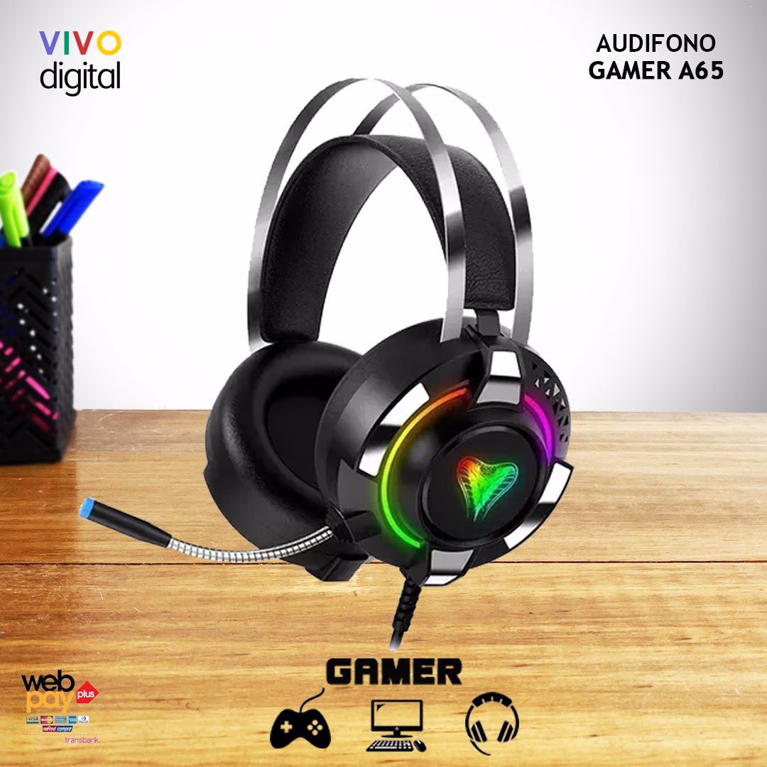 A65 mesón AUDÍFONOS GAMER A65 - Imagen 1