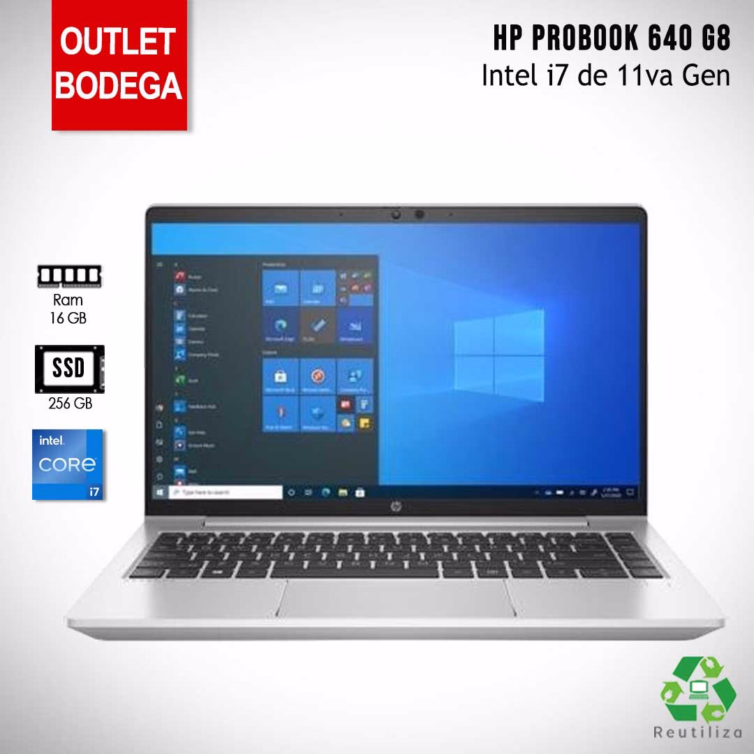 HP ProBook 640 G8 i7 11va generación HP ProBook 640 G8 i7 11va generación