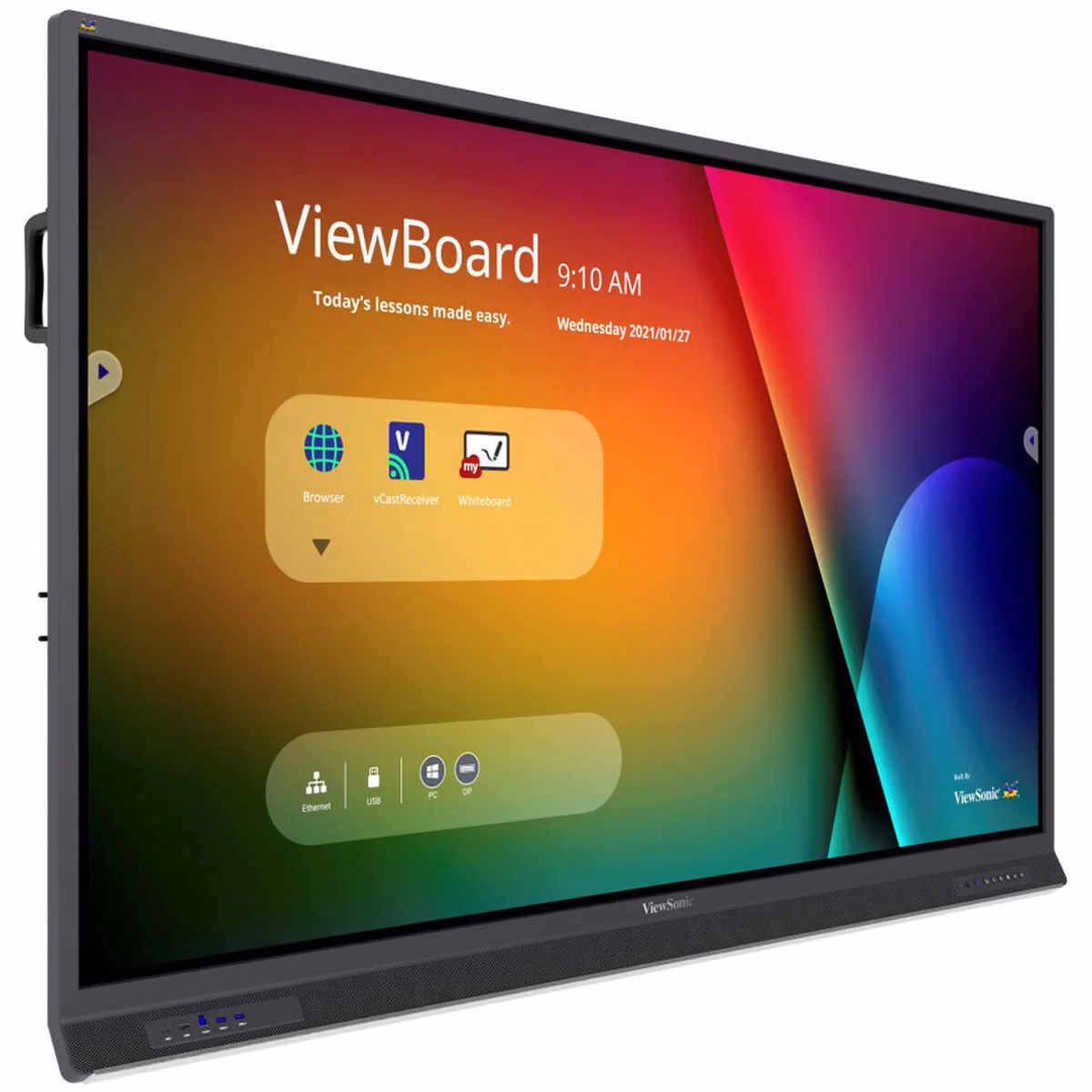 Pantalla Interactiva 4K de 65 Pulgadas Viewsonic ViewBoard IFP6550 Usada en Muy buenas Condiciones - Imagen 2