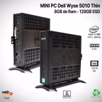 PC MINI DELL WYSE 5010 | Renovado Excelentes condiciones | AMD G-T48E | 8GB de Ram - 128GB SSD |