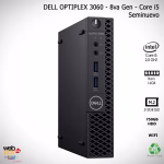 PC Dell Optiplex 3060 Mini | Intel Core i5 8va Gen | 16GB Ram - 512GB SSD + 750GB HDD | HDMI + Wifi integrado | RENOVADO