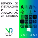 SERVICIO TECNICO DE INSTALACION DE PROGRAMAS PARA WINDOWS - COTIZA! | SERVICIO PRESENCIAL O REMOTO