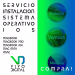 SERVICIO TECNICO DE INSTALACION DE SISTEMA OPERATIVO iOS MAC - COMPRA! | SERVICIO PRESENCIAL