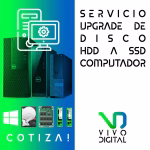 SERVICIO TECNICO DE UPGRADE DE DISCO HDD A SSD/M2 A COMPUTADOR - COTIZA! | INSTALACION GRATIS