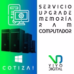 SERVICIO TECNICO DE UPGRADE MEMORIA RAM A COMPUTADOR - COTIZA! | INSTALACION GRATIS