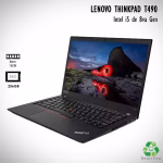 Notebook Lenovo Thinkpad T490 | Intel Core i5 de 8va Gen | 16GB Ram - Disco 256GB SSD Alta velocidad | Renovado