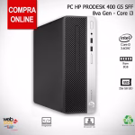 Pc HP ProDesk 400 G5 SFF | Intel® Core™ i3 8va Gen | 8GB de Ram - 256GB SSD | Renovado