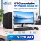 KIT Computador HP ProDesk 600 G4 SFF Reacondicionado | Core i5 8va Gen - 16GB - 480GB SSD | Monitor 22Pul Nuevo + Teclado y Mouse Nuevo
